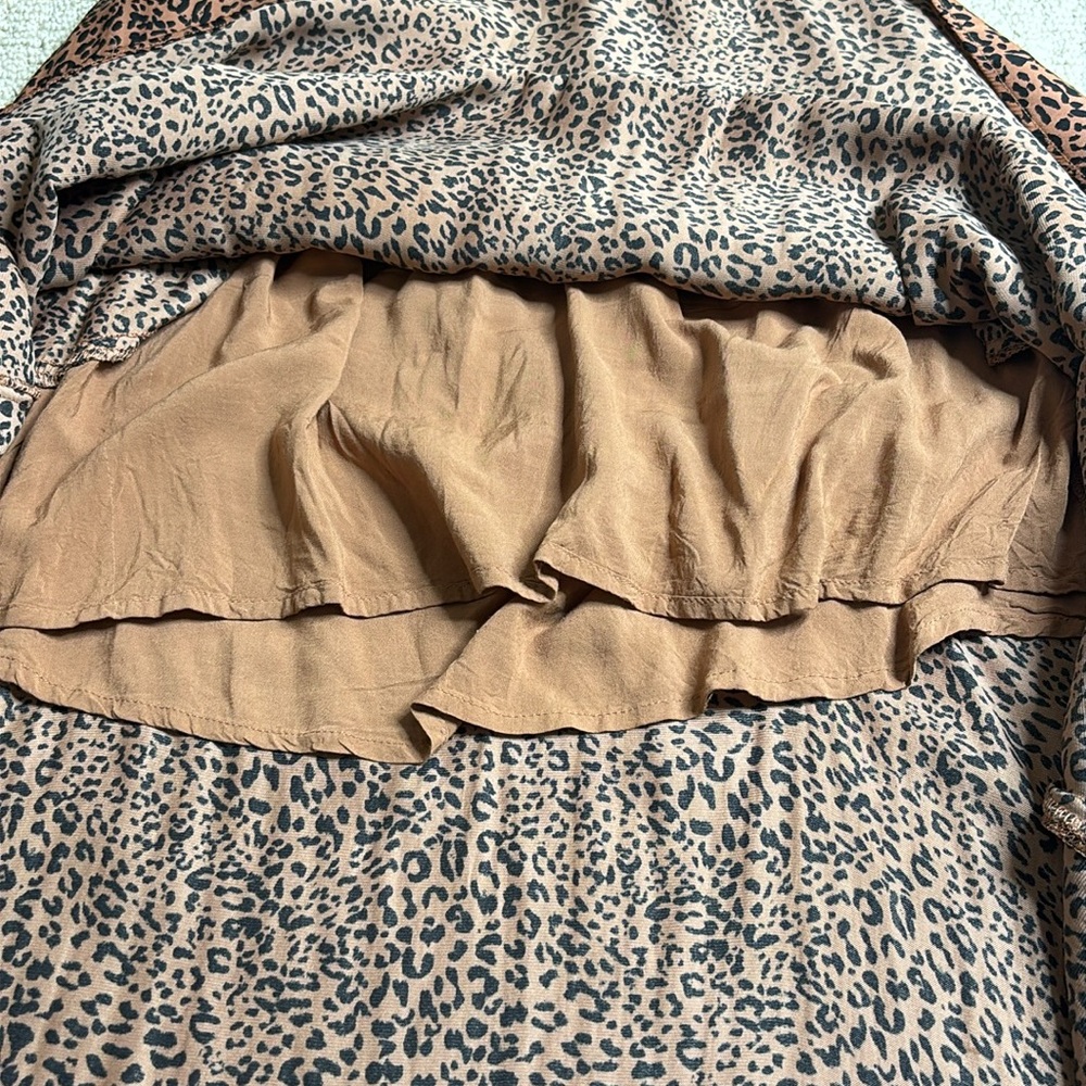 Free People Backless Cheetah Print Dress - Picture 9 of 9